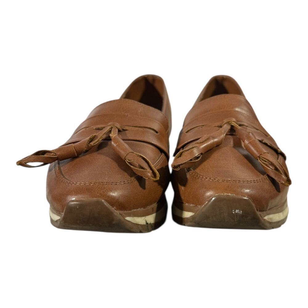 Dorothy Gaynor Women’s Slip On Loafers Tassel Brown Size 8.5 - Picture 2 of 8